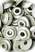 New Pack of (10) Galvanized 5/8 Ogee Washers Structural Lag Screw Bolt 2-3/4' OD Multi-Purpose Comprehensive Hardware Fastener Assortment Kit MoPNEM03515