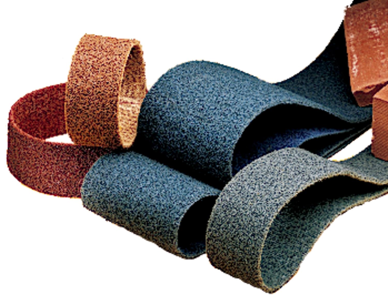 3M Scotch-Brite Surface Conditioning Belt, 2' Width x 132' Length, Medium, Maroon (Pack of 5)