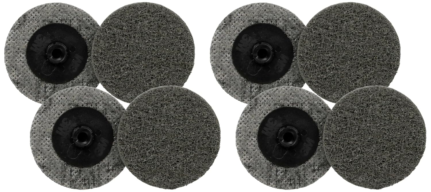 3M Scotch-Brite Roloc Surface Conditioning Disc, TR 07516, 2 in x NH S SFN, 25 per Carton (Pack of 4)