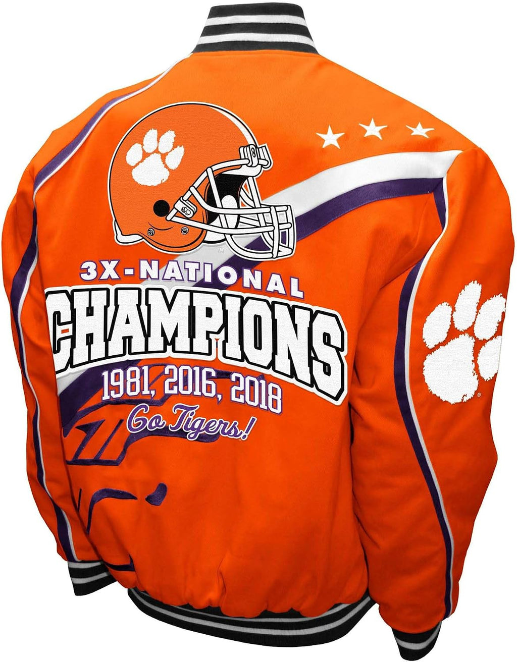 Franchise Club Mens College Commemorative Twill Cotton Jacket