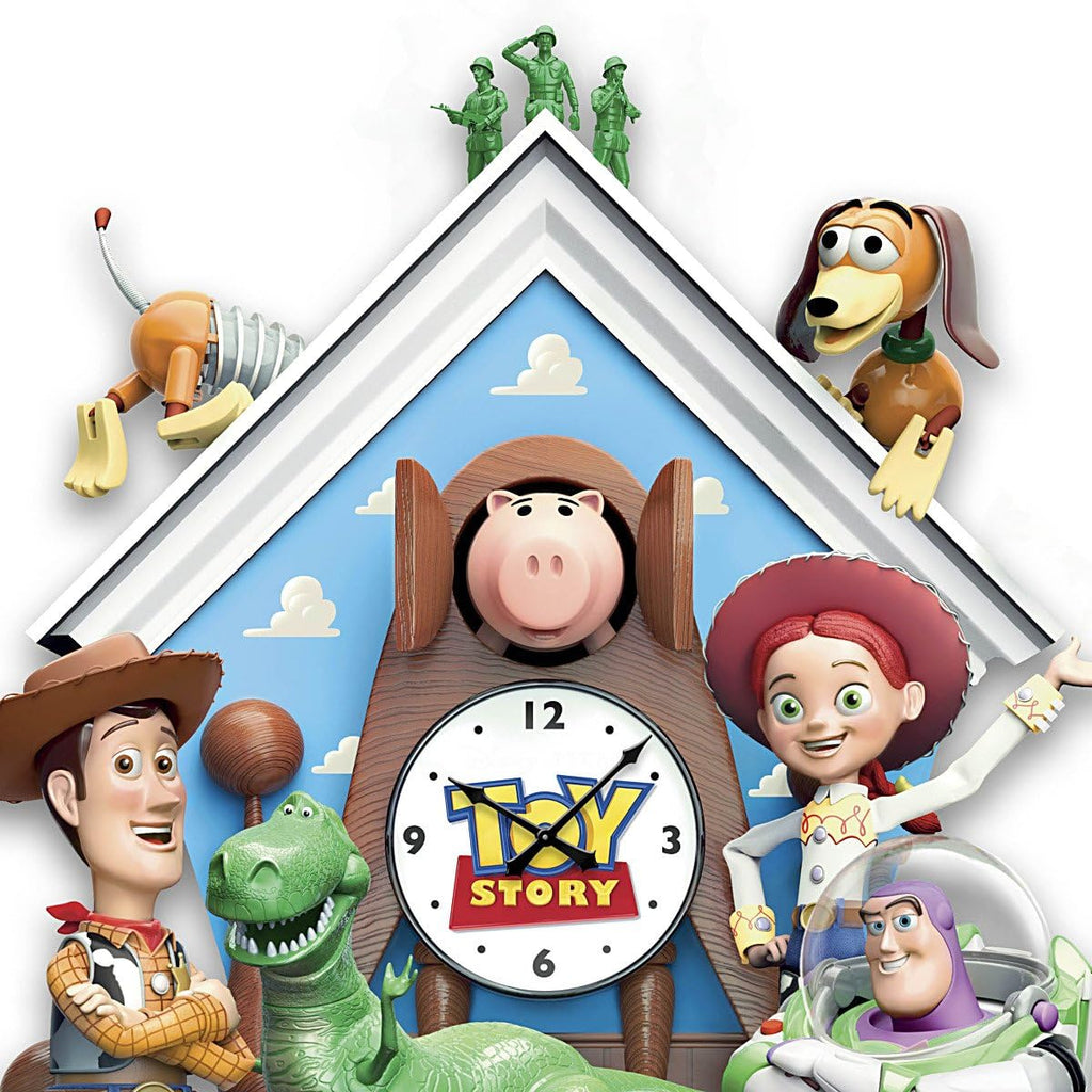 The Bradford Exchange Disney·Pixar Toy Story Sculptural Cuckoo Clock