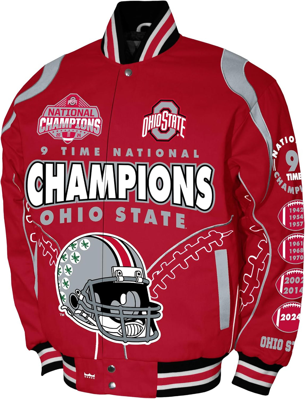 Franchise Club Mens College Commemorative Twill Cotton Jacket