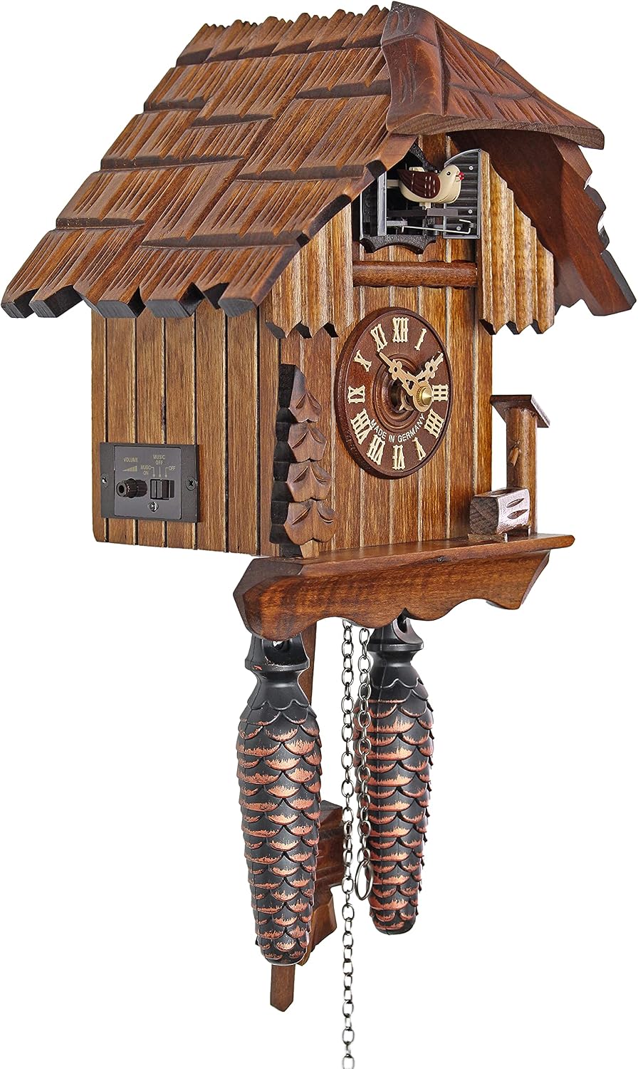 Quartz Cuckoo Clock - The Log House AH 22 QM