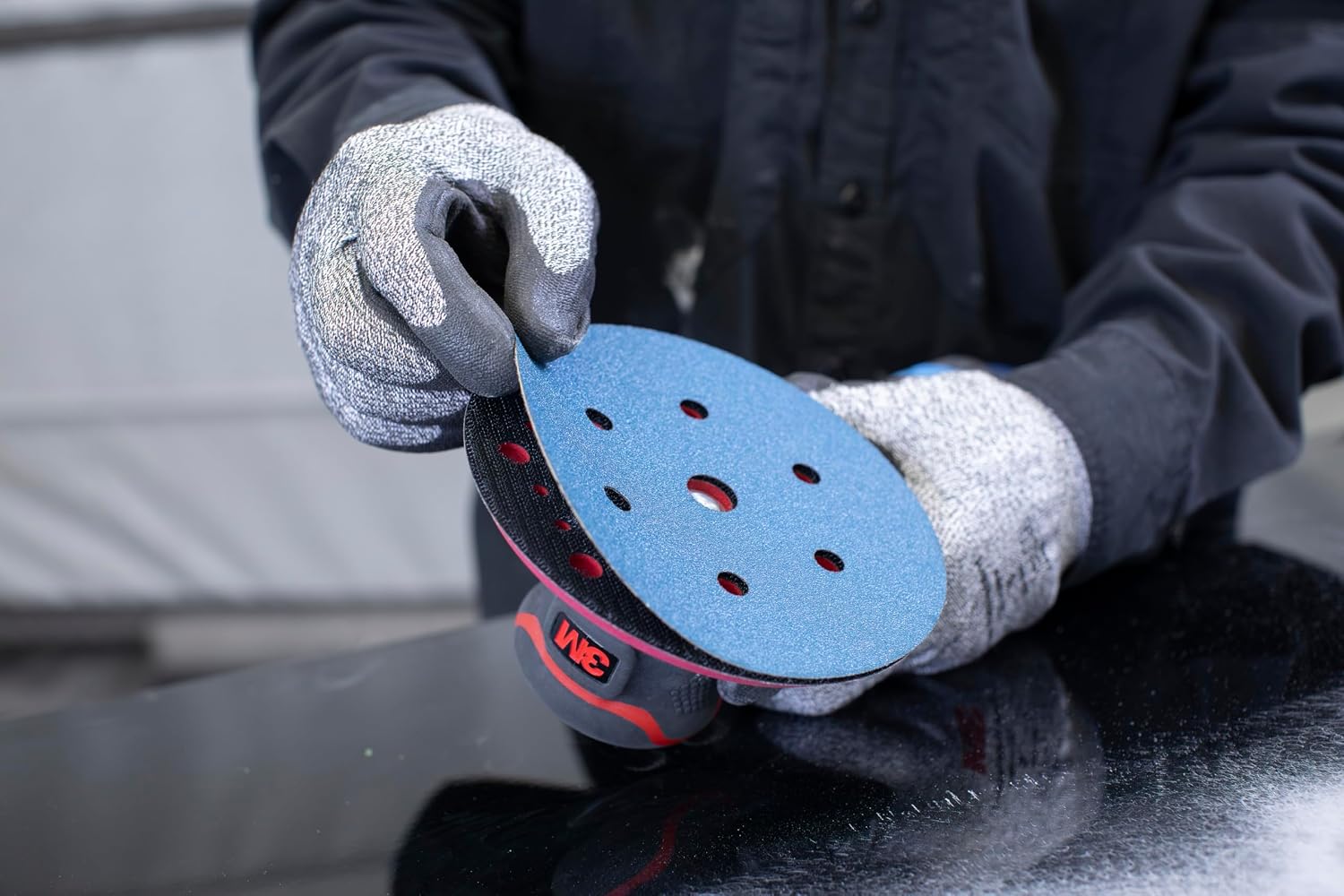 3M Hookit Blue Abrasive Disc 36521, 80E, 6 in, Dust-Free, 50 Discs, Excellent Performance and Cut, Sanding Discs for Paint, Primer, Metal, Collision Repair