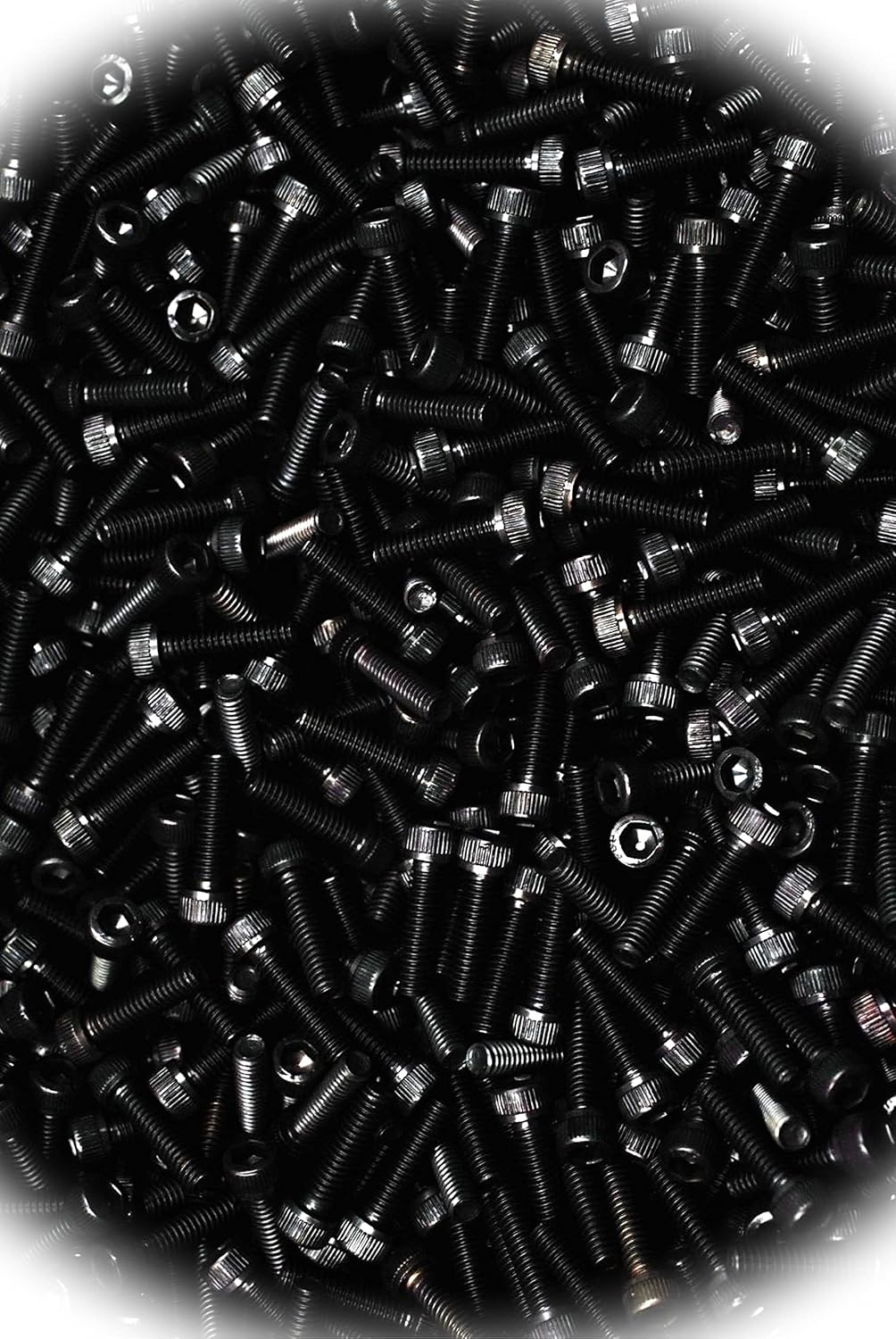 New Pack of (500) Socket Head 8-32 x 5/8 Cap Screws Machine Bolts SHCS Plain Black #8 Multi-Purpose Comprehensive Hardware Fastener Assortment Kit MoPNEM02970