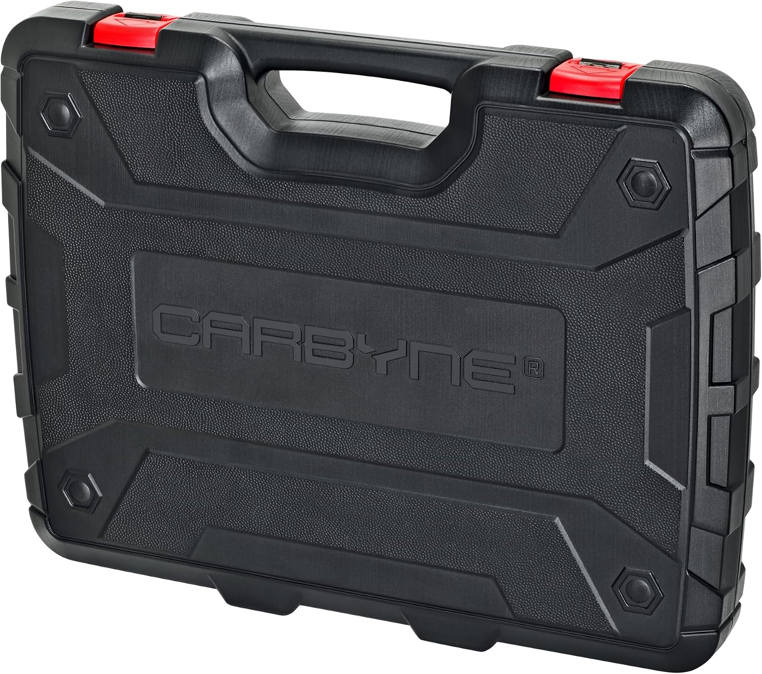 CARBYNE 114-Piece Master Metric & SAE Hex (Allen), Torx and XZN Triple Square Bit Socket Set | S2 Steel Bits, CrV Steel Sockets, Corrosion Resistance, Durable Case | 1/4', 3/8' & 1/2' Dr.
