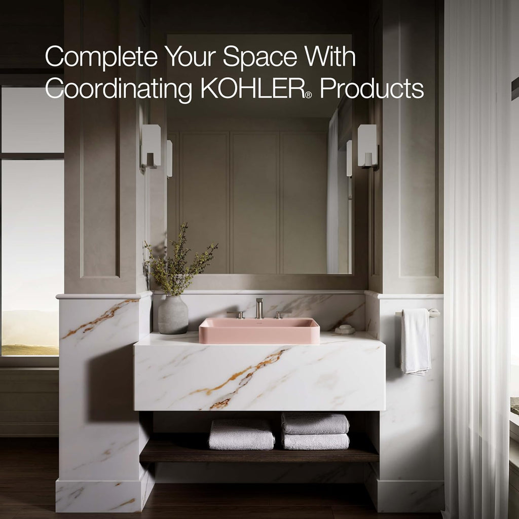 KOHLER Vox 23 in. Rectangular Drop-In Vessel Bathroom Sink