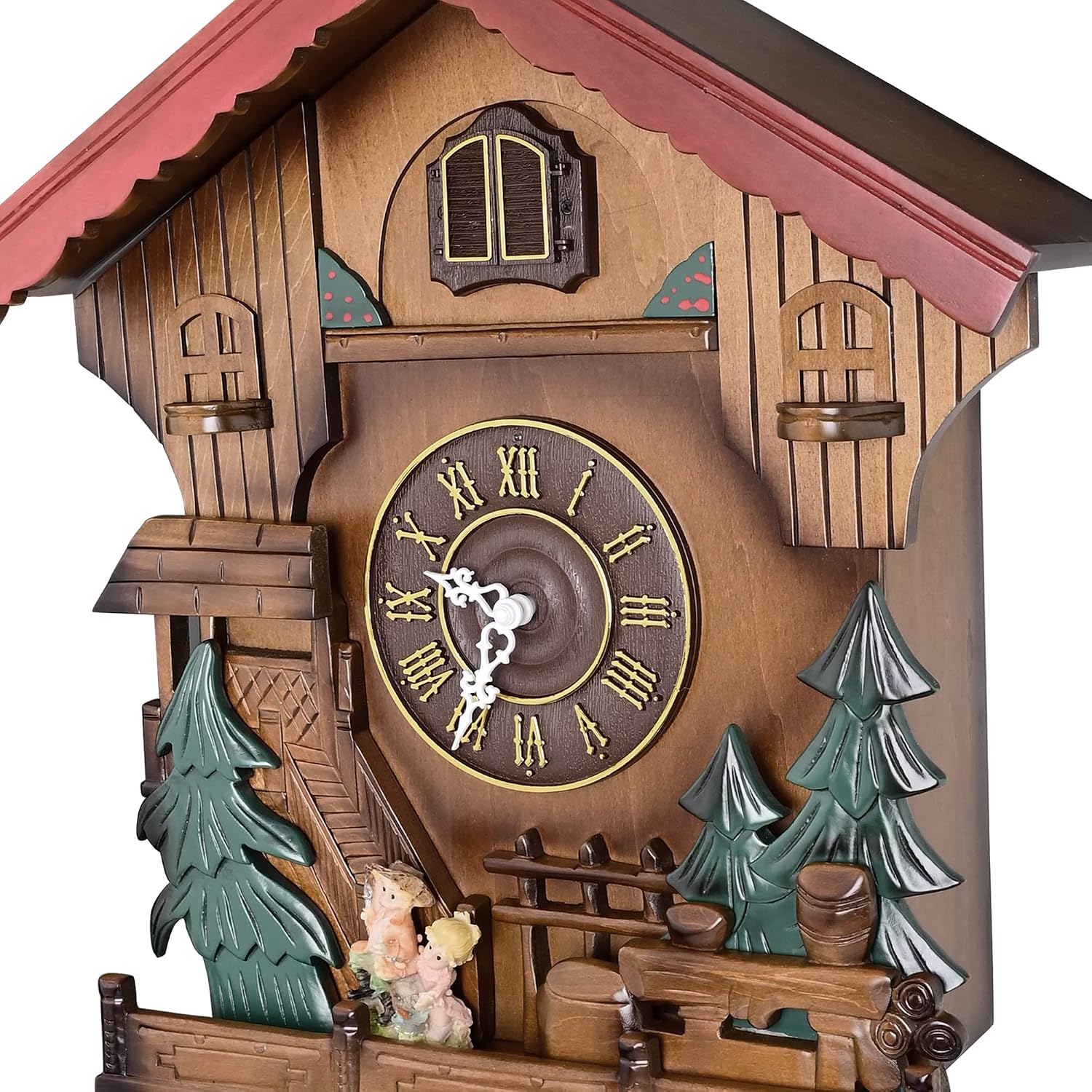 Kendal Cuckoo Clock Pendulum Quartz Wall Clock Black Forest House Home Decor MX239