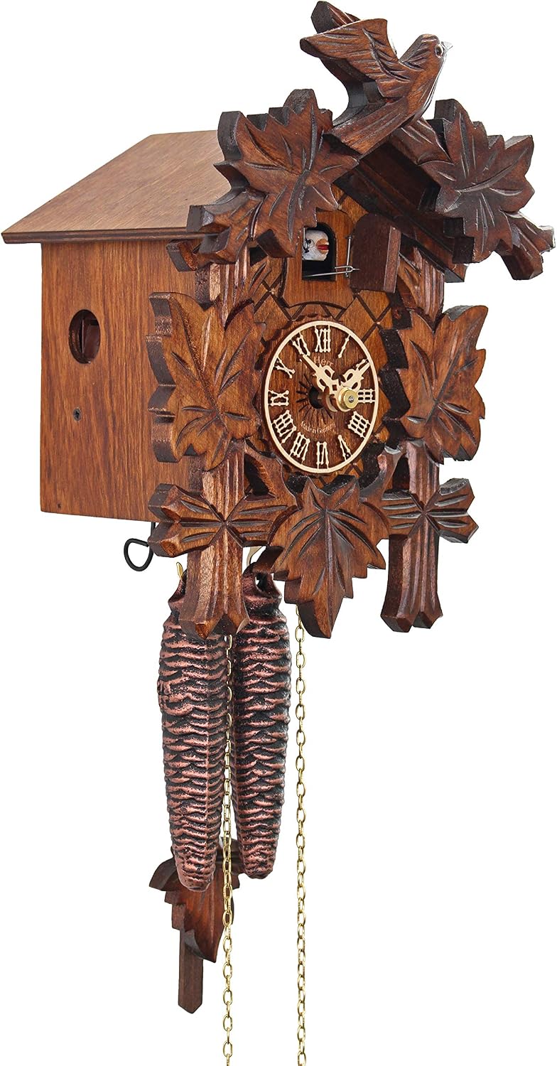 Cuckoo Clock - The Traditional Vine Leaves AH 80/1