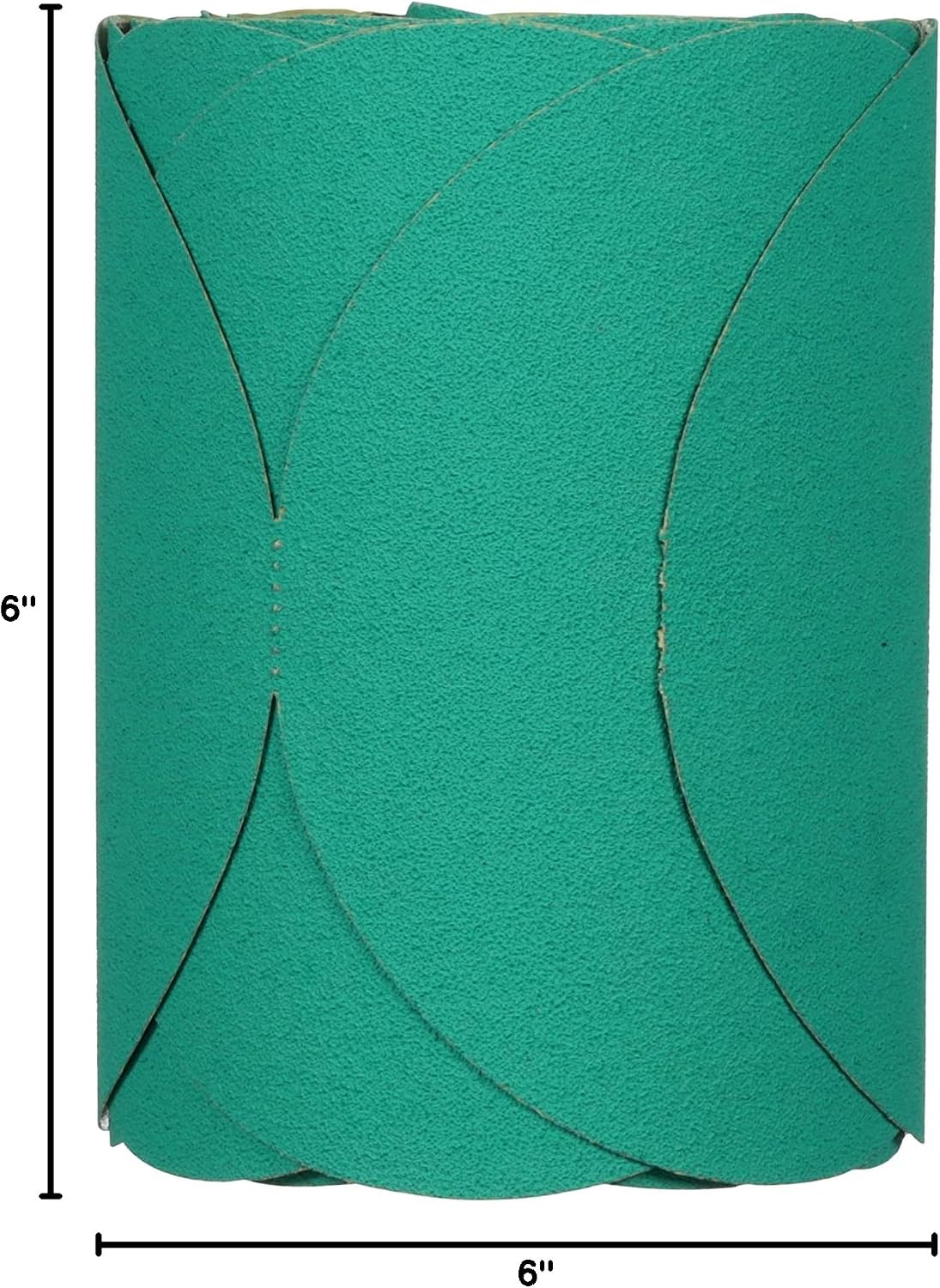 3M 01506 Stikit Green 6' 80D Grit Fre-Cut Disc Roll