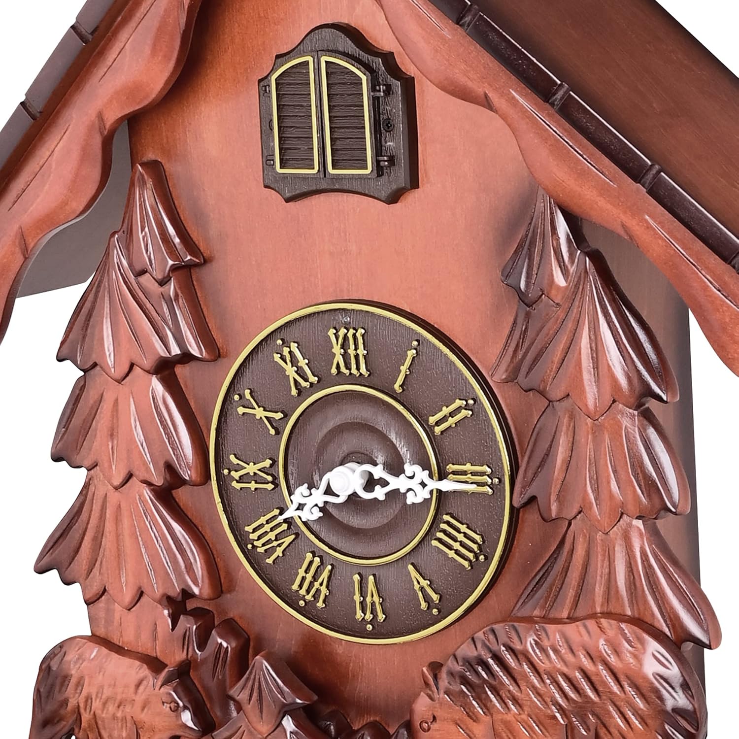 Kendal Cuckoo Clock Vintage Wall Clock Handcrafted Wood Cuckoo Clock MX317