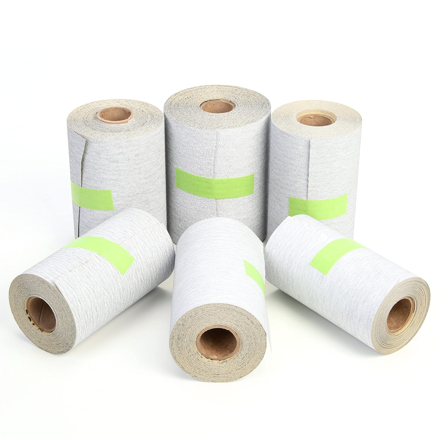 3M Stikit Paper Disc Roll 426U, Silicon Carbide, 6' Diameter, 320 Grit, Gray (Roll of 175)