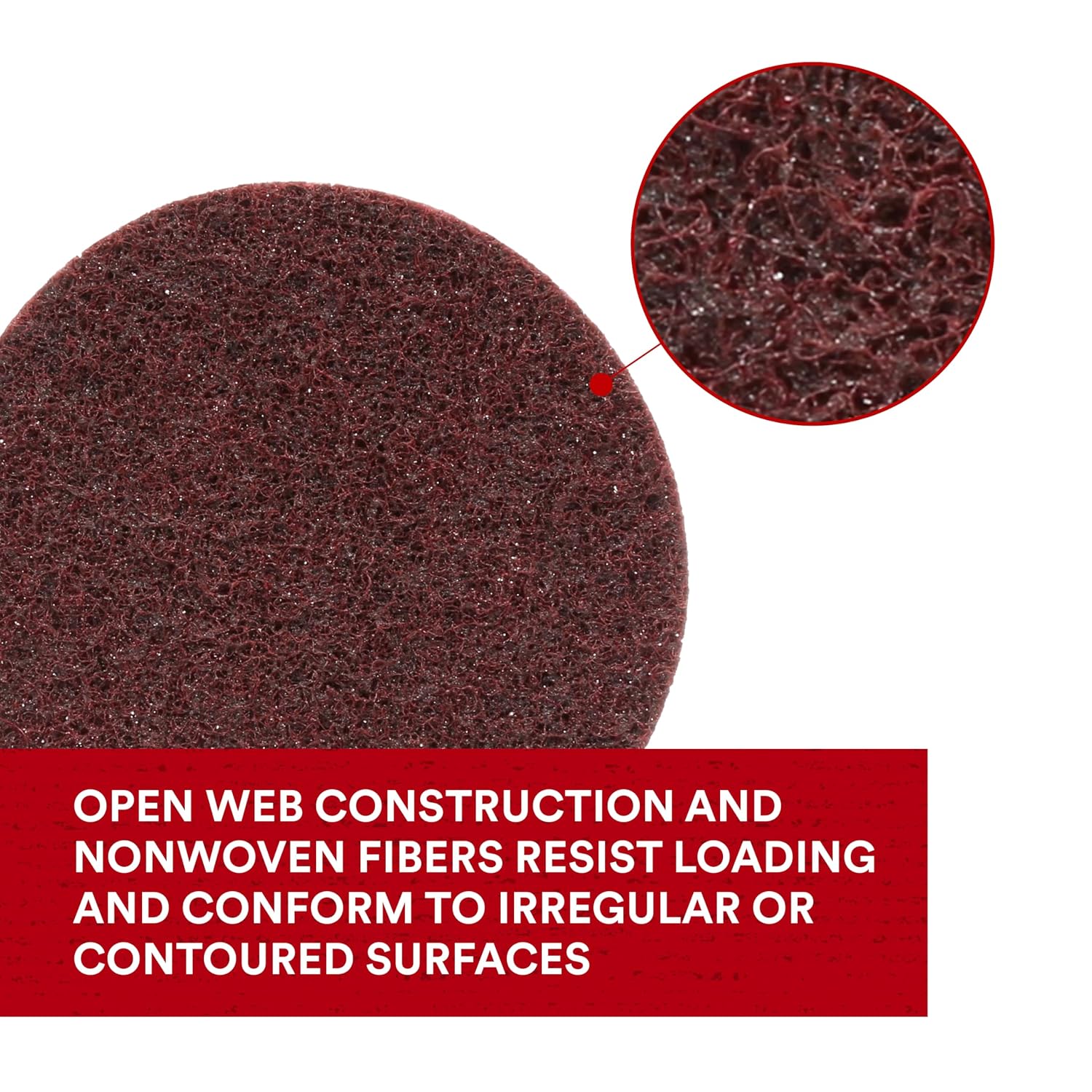 Scotch-Brite Surface Conditioning Disc, 5 in x NH S SFN, 50 per case