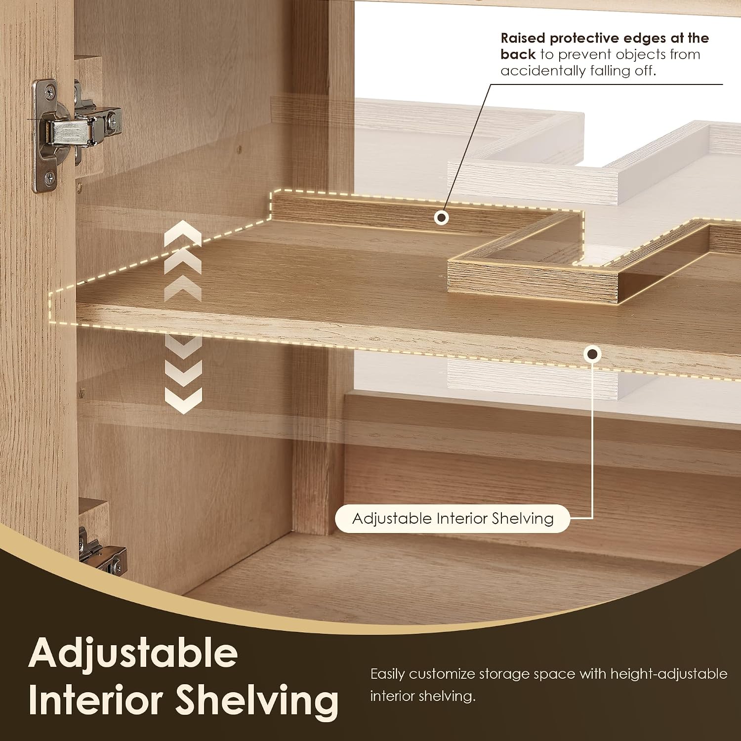 ALTAIR 30 Inch Vanity Bathroom Small Sink Vanities Single Bath Large Storge Cabinet with Ceramic Sinks Countertop Soft Closing Doors and Dovetail Drawers Modern Pre-Assembled