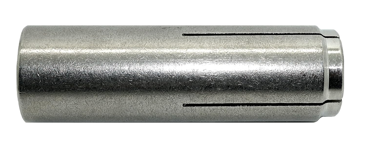 CONFAST 3/8' (Inside/Screw 3/8'-16 Diameter) 304 Stainless Steel Drop-in Anchor with 1 Setting Tool (50 per Box)