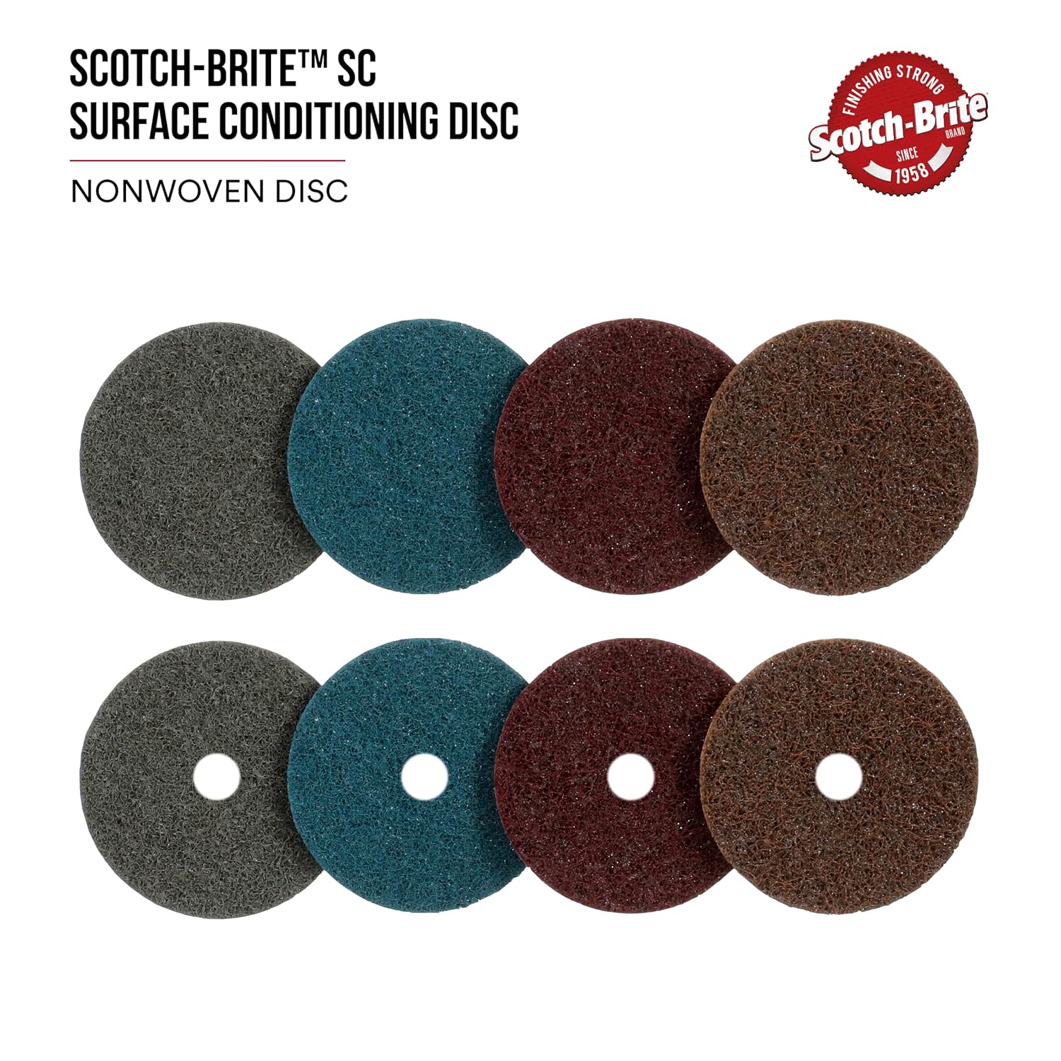 Scotch-Brite Surface Conditioning Disc, 2 in x NH A VFN