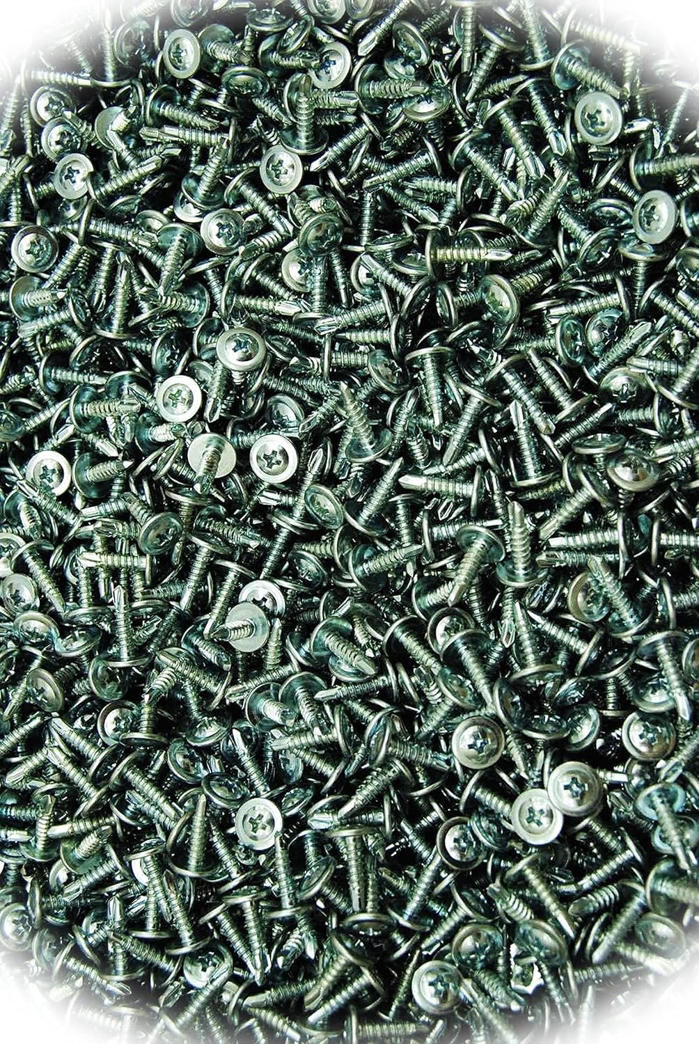 New Pack of (1500) Phillips Mod Truss Head #8 x 5/8 Self-Drilling K-Lath Tek Screws Multi-Purpose Comprehensive Hardware Fastener Assortment Kit MoPNEM03334