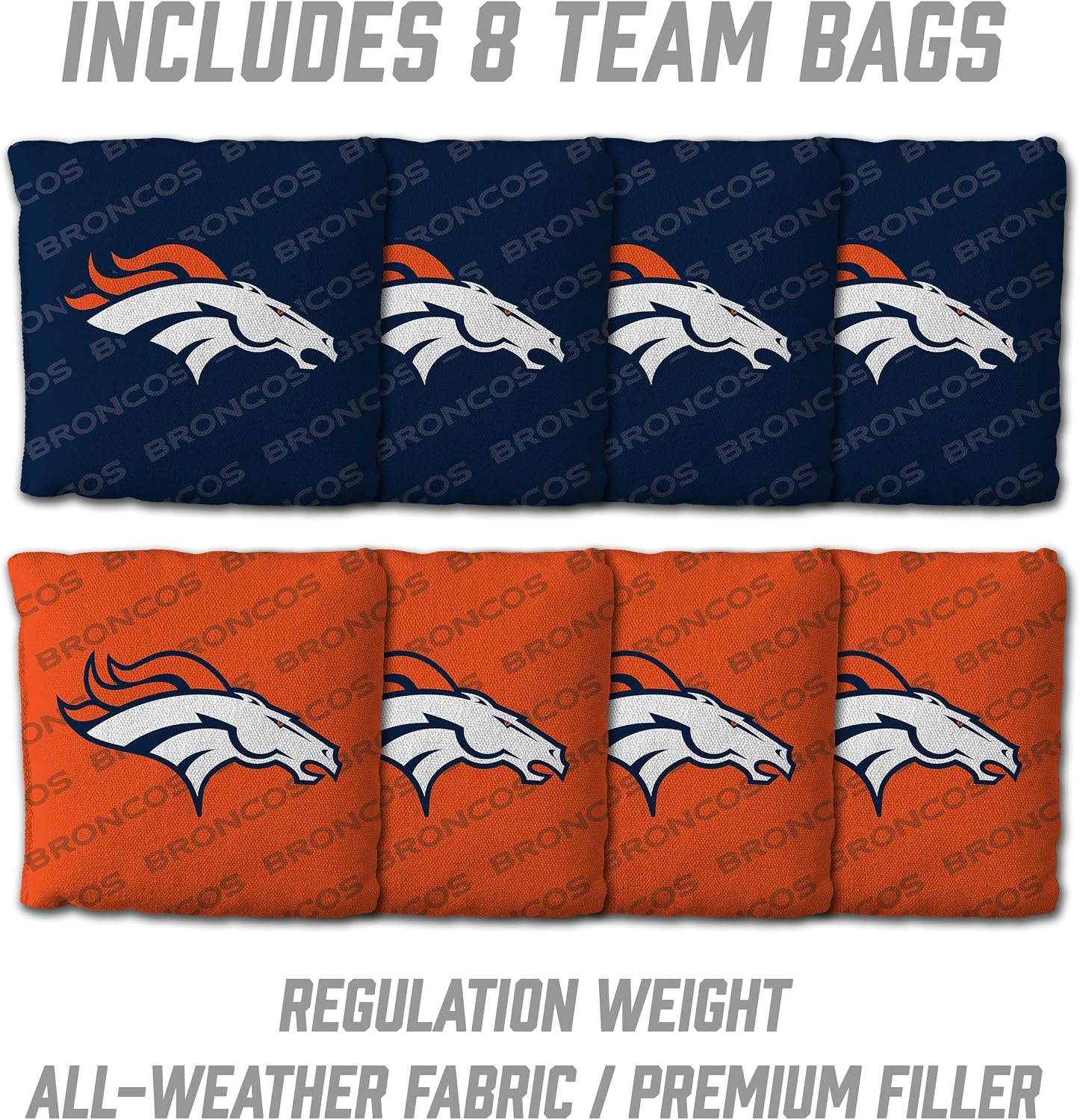 YouTheFan NFL 2' x 4' Professional Wood Cornhole Game with Logo Bags
