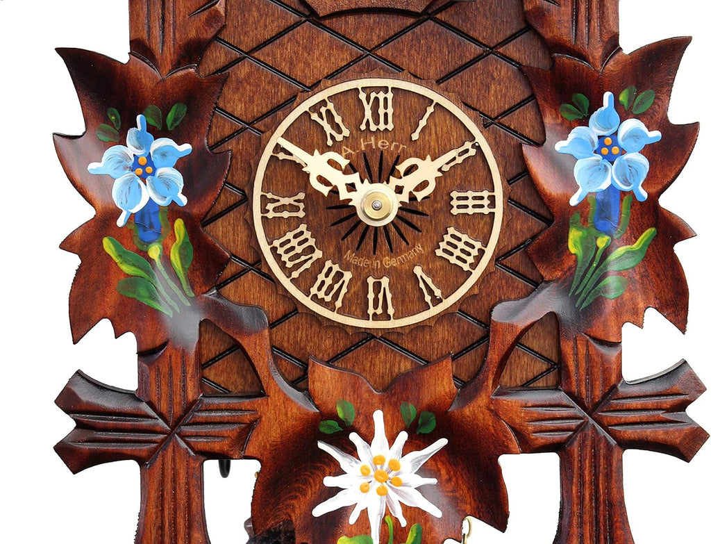 Cuckoo Clock - Alpine Flowers