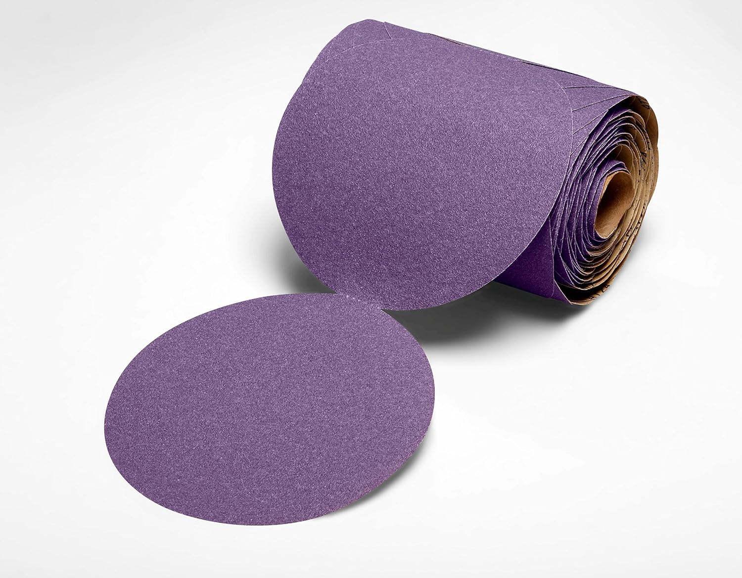3M Cubitron II Stikit Film Disc Roll 775L, 6 in x NH, 320+, 3MIL, Die 600Z