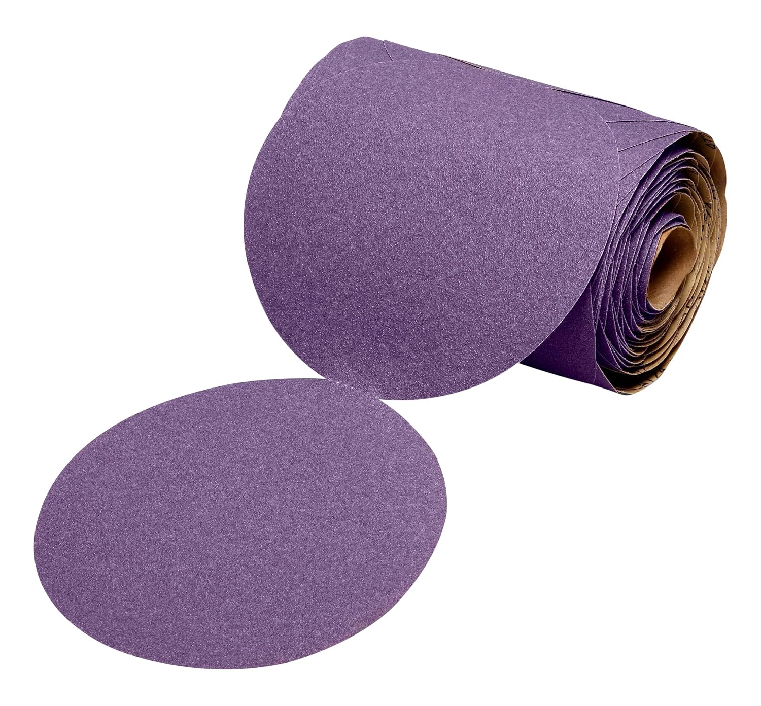 3M Stikit Film Disc Roll 775L - Hook and Loop Backing - 180+ Grit Sanding Discs - for Random Orbital Sander - 5'