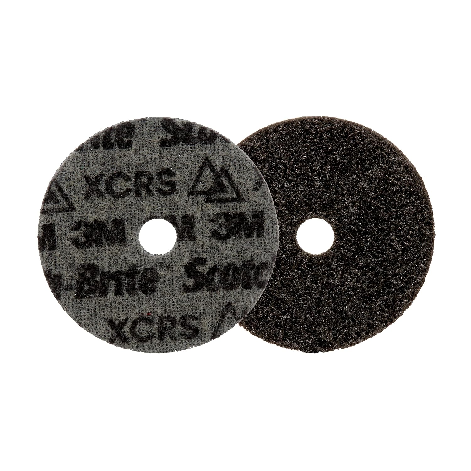 Scotch-Brite Precision Surface Conditioning Disc, PN-DH, Medium, 4 in x 5/8 in, Hook and Loop Attachment, Multi-Purpose Disc for Grinding, Polishing, and Blending