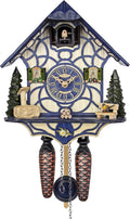 Quartz Cuckoo Clock - Magic Blue AH 34 QM
