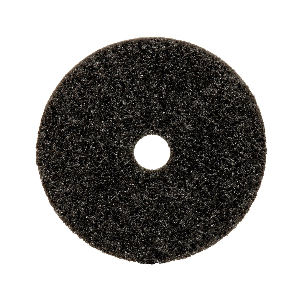 Scotch-Brite Precision Surface Conditioning Disc, PN-DH, Medium, 4 in x 5/8 in, Hook and Loop Attachment, Multi-Purpose Disc for Grinding, Polishing, and Blending