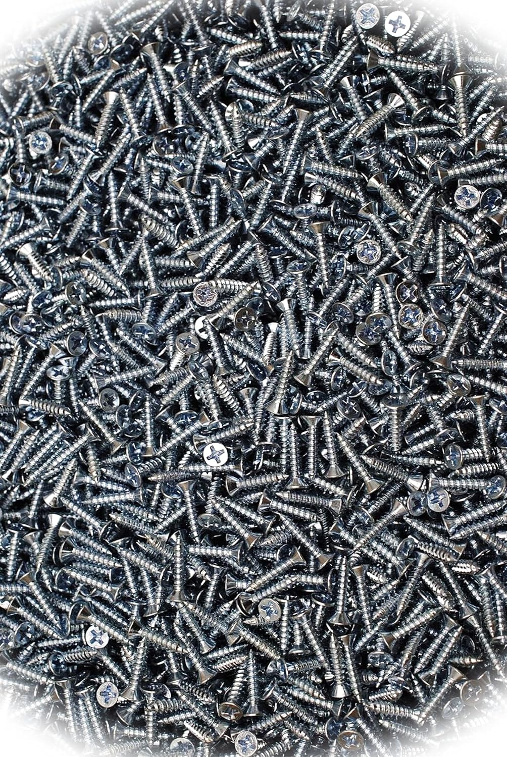 New Pack of (2800) Phillips Flat Head 6 x 5/8 Type A Zinc Plated Sheet Metal Screw #6 SMS Multi-Purpose Comprehensive Hardware Fastener Assortment Kit MoPNEM02214