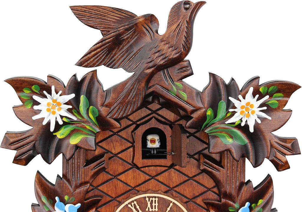 Cuckoo Clock - Alpine Flowers