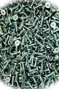 New Pack of (1200) Phillips Pancake Head #10 x 5/8 Self-Drilling #3 Tek Screw Zinc SDS Multi-Purpose Comprehensive Hardware Fastener Assortment Kit MoPNEM02627