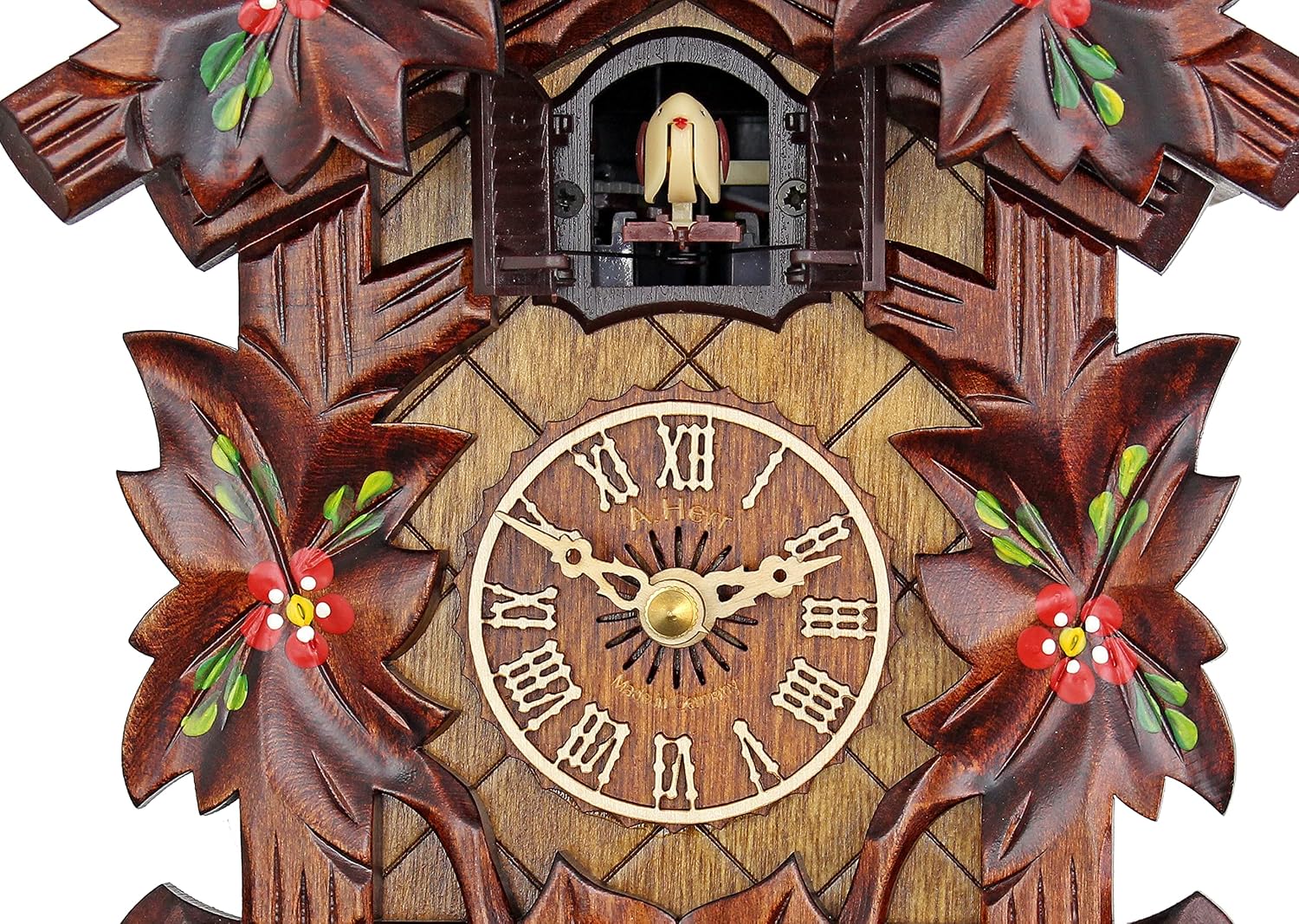 Quartz Cuckoo Clock - Spring Flowers AH 40/6 QM