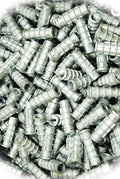 New Pack of (175) Short 3/8' Lag Bolt Shields 3/8 x 1-3/4 Concrete Anchors 5/8' Drill Multi-Purpose Comprehensive Hardware Fastener Assortment Kit MoPNEM03796