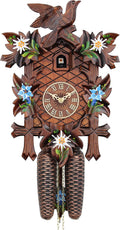 Cuckoo Clock - Alpine Flowers