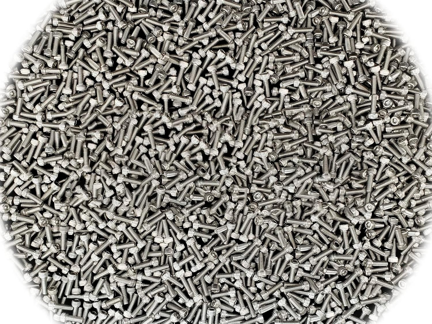 (Qty 250pcs) 10-24x5/8 Socket Allen Head Cap Screw Stainless Steel 10x24x5/8 10x24x5/8 Multi-Purpose Comprehensive Hardware Fastener Assortment Kit Cit02603Riv