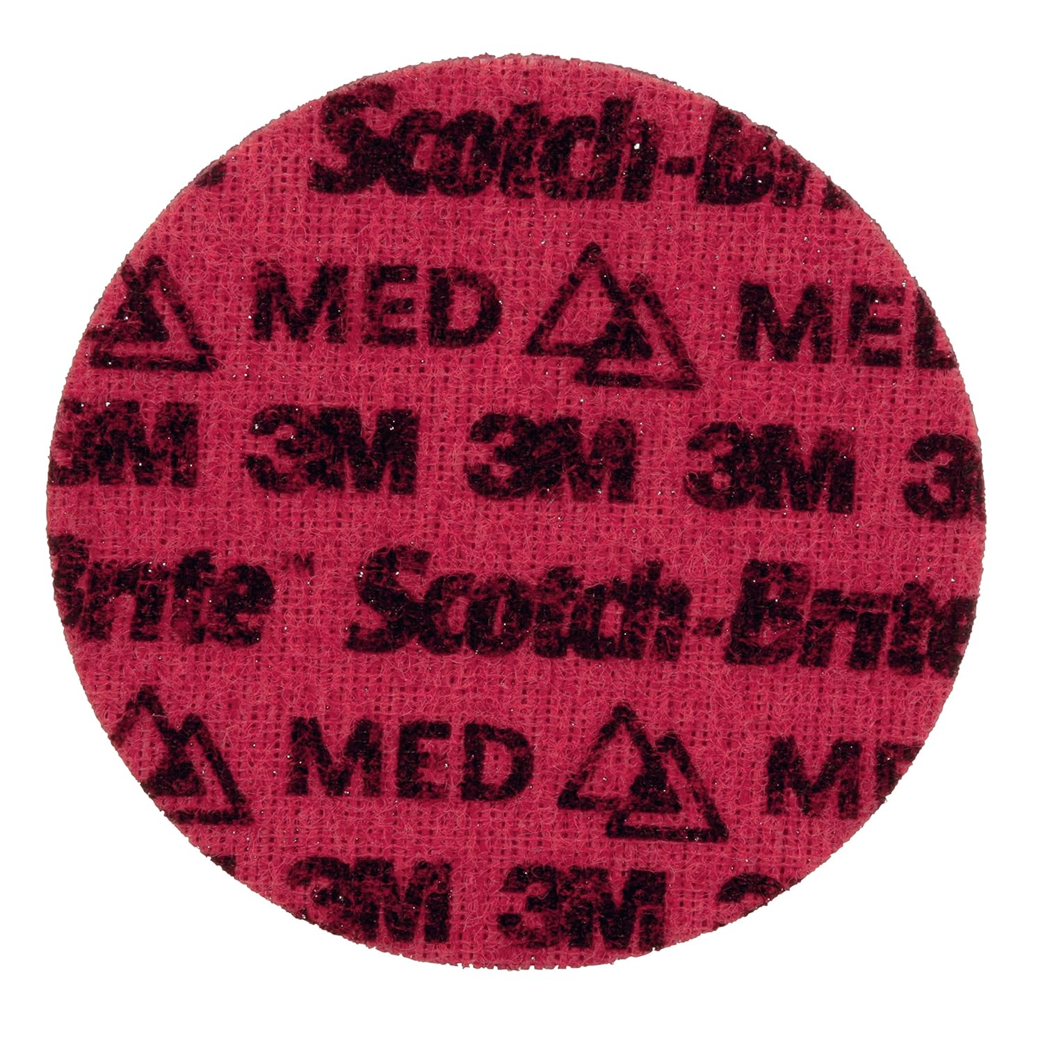 Scotch-Brite Precision Surface Conditioning Disc, PN-DH, Medium, 5 in x NH, Hook and Loop Attachment, Multi-Purpose Disc for Grinding, Polishing, and Blending