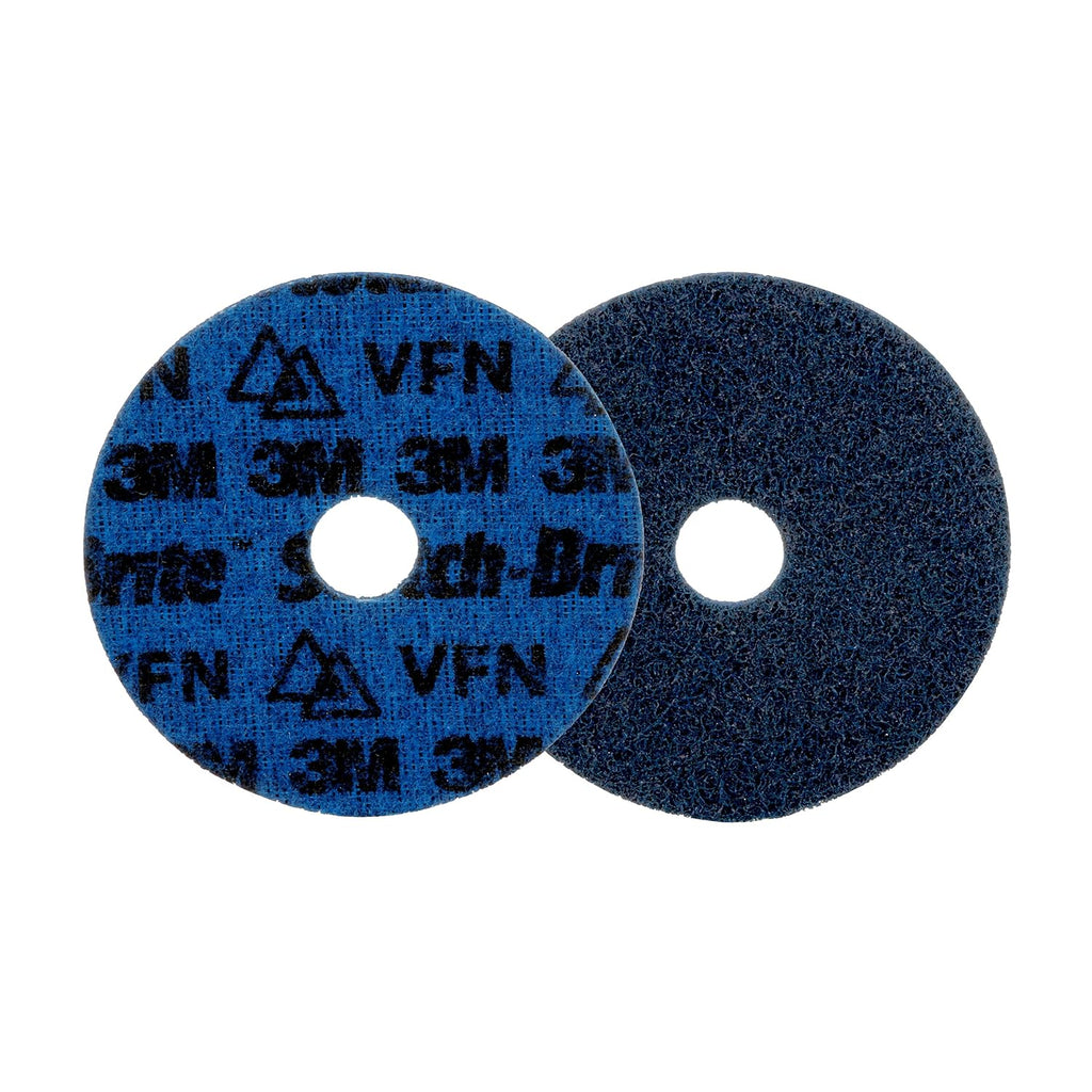 Scotch-Brite Precision Surface Conditioning Disc, PN-DH, Medium, 4-1/2 in x 7/8 in, Hook and Loop Attachment, Multi-Purpose Disc for Grinding, Polishing, and Blending