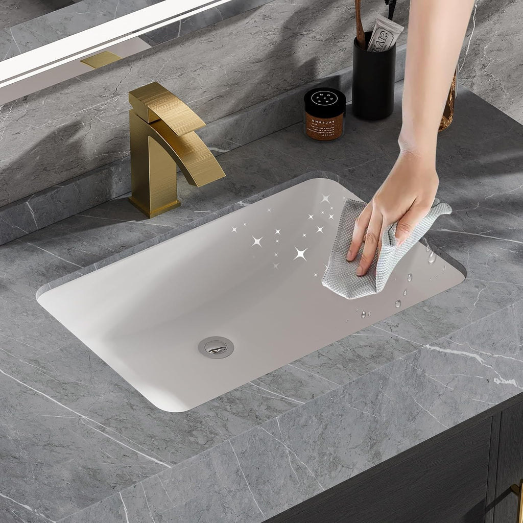 homary 39.4 inch Floating Bathroom Vanity with Single Sink, Modern Design with Sintered Stone Top & Undermount Sink, 2 Soft-Close Drawers for Master & Guest Bathrooms, Black