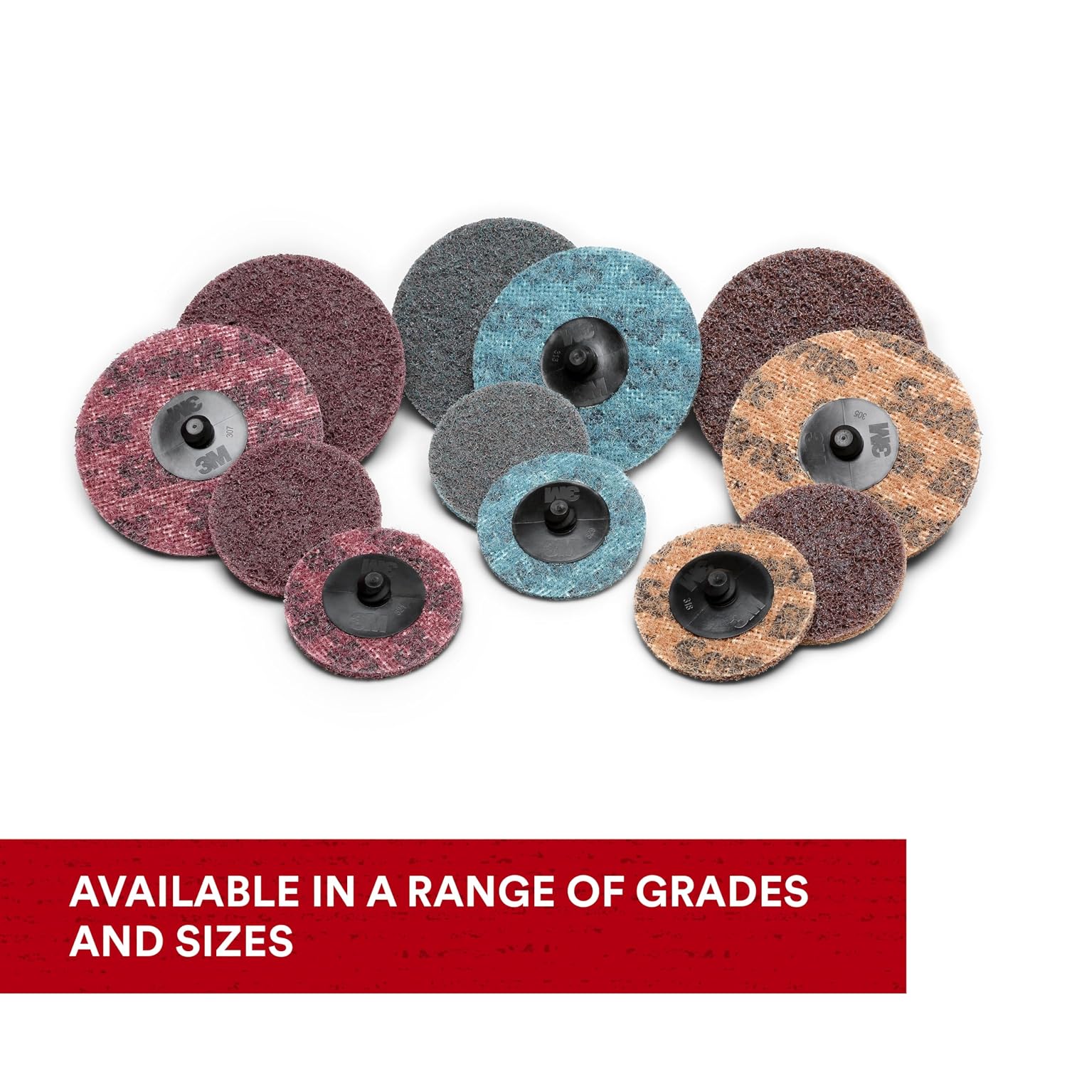 3M Scotch-Brite Roloc Surface Conditioning Disc, TR 07516, 2 in x NH S SFN, 25 per Carton (Pack of 4)